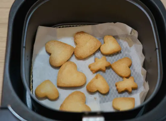 making butter cookies in air fryer