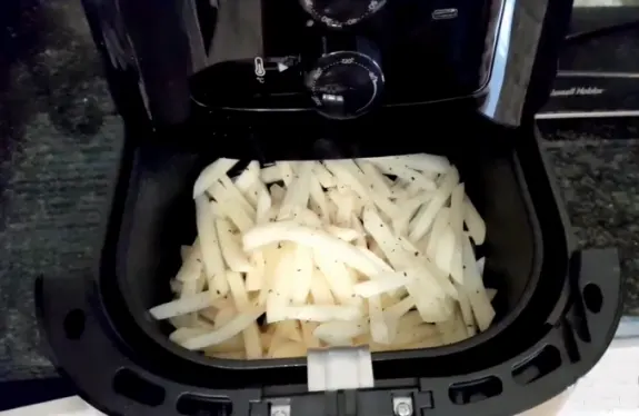 French Fries in Philips Air Fryer Basket