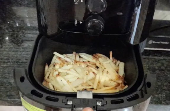 Results of Cooking French Fries in Philips Air Fryer