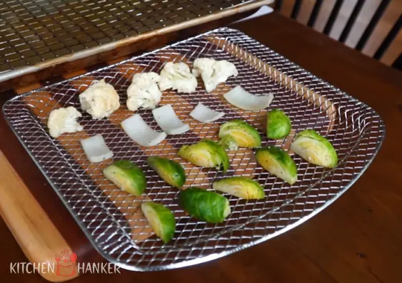 Preparing Food Before Cooking in Convection Oven