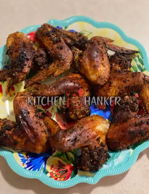 Chicken Wings Made in Pampered Chef Air Fryer