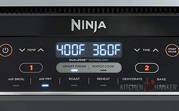Smart Control Panel of Ninja DZ201 Foodi
