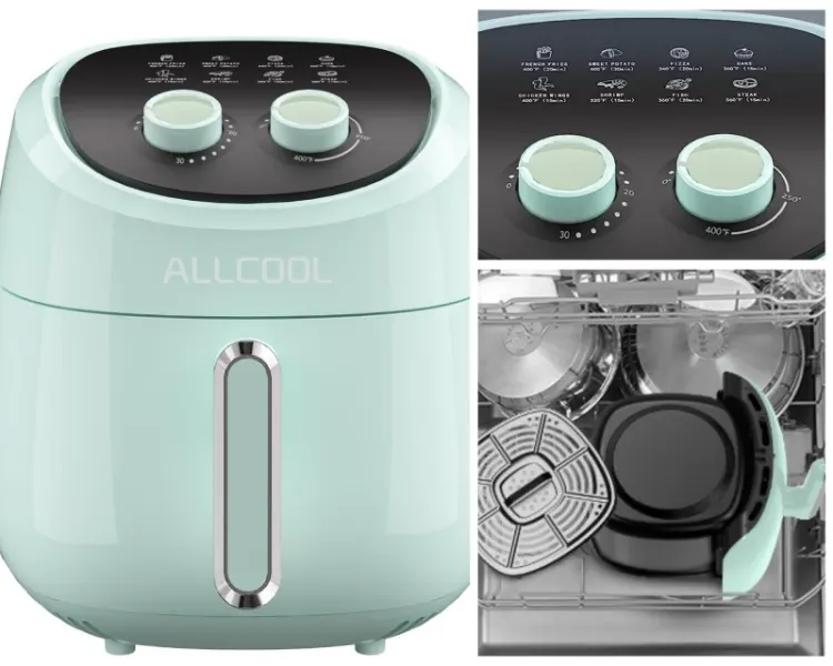 ALLCOOL Air Fryer Best For 3 People Review Specs Features Pros and Cons