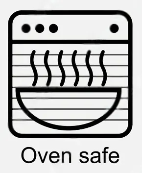Oven Safe Lable