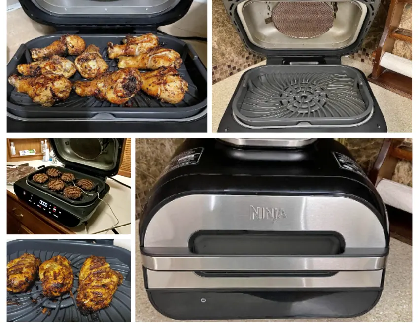 Ninja FG551 Smart XL Grill and Air Fry Best With Baking Function