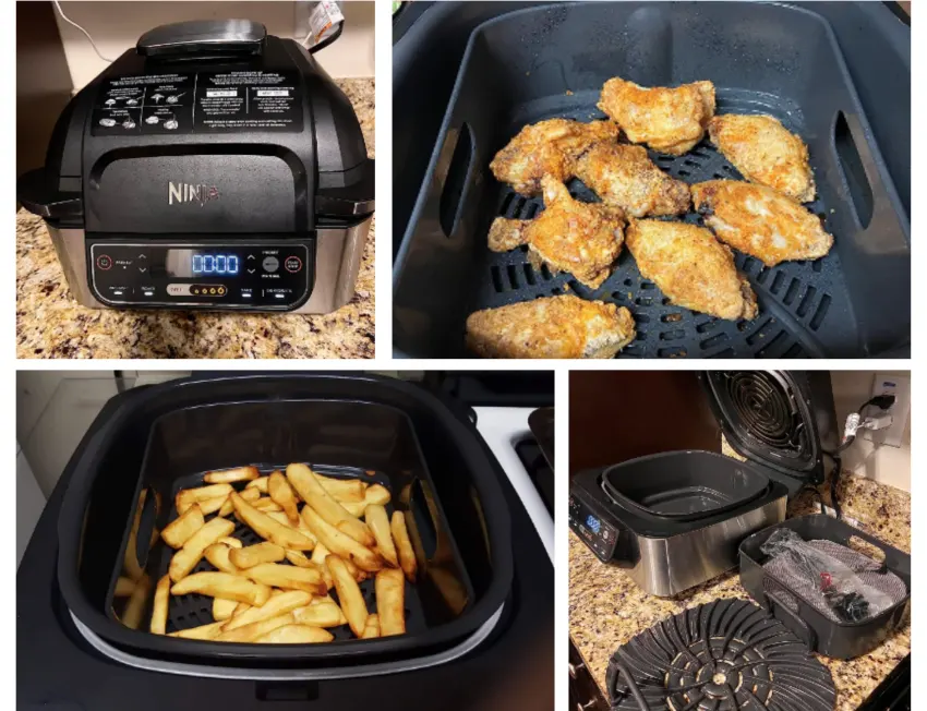 Ninja Foodi AG301 Grill with Air Fryer - Our Top Performer